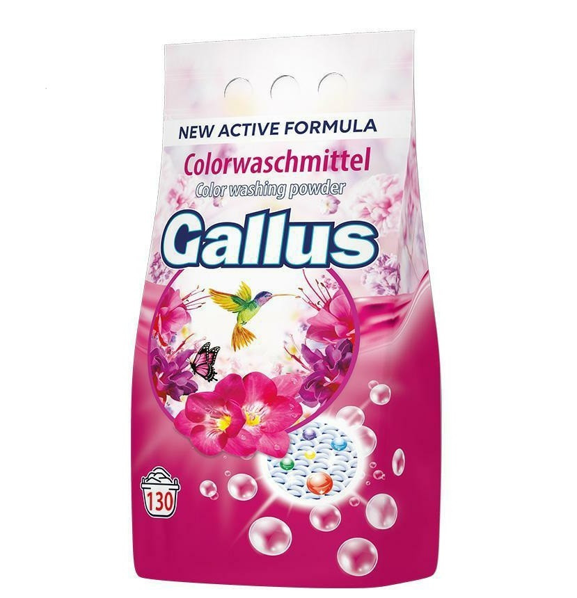 Пральний порошок Gallus Color для кольорових тканин 8,45 кг