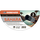 Шланг для поливу 1/2" (12.7 мм) 50 м тришаровий армований Rebiner RS125, фото 7