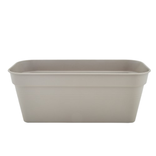 Вазон балконний "Глорія" (128021) 60*18см, Пластик, какао, Aleana, Арт.62470