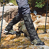 Водонепроникні бахіли Naturehike CNK2450DS011 розмір L Чорні, фото 8