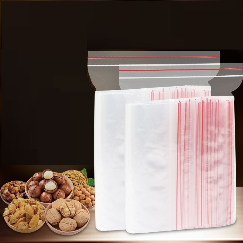 Пакети zip lock, 50 мкм, прозорі поліетиленові, фото 1