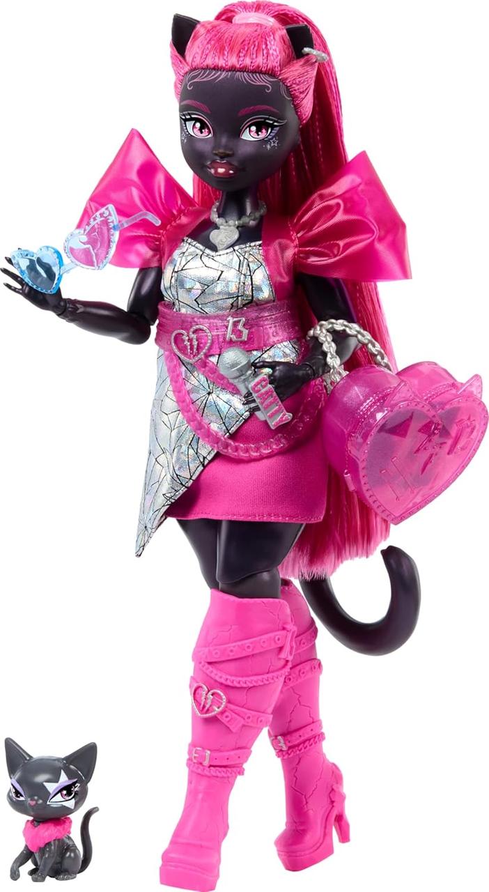 Лялька Monster High Монстер Хай Кетті Нуар з улюбленцем і аксесуарами