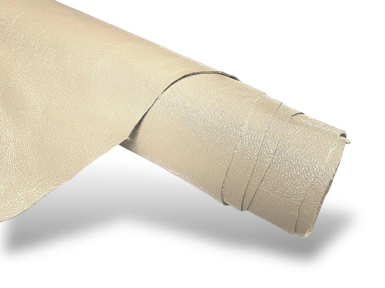 Шкіра натуральна ПІДКЛАД М'ЯГКИЙ SARA (свин.) т.0,8-1,0 мм колір сахара, фото 1