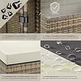 Модульний набір садових меблів + чохли алюміній, фото 6