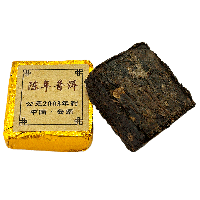 Чай Пуер Кубик ШУ (чорний) NORMAL, витримка 5 років, 6г