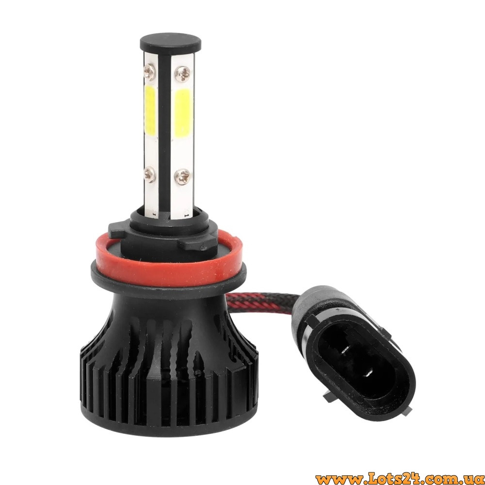 2шт Автолампи H11 H8 COB LED 6500K автолампи світлодіодні автолампи авто лед лампи авто лампа лед світлодіодна дхо птф на авто