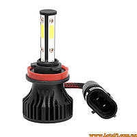 Автолампи H11 H8 COB LED 6500K автолампи світлодіодні автолампи авто лед лампи авто лампа лед світлодіодна дхо птф на авто