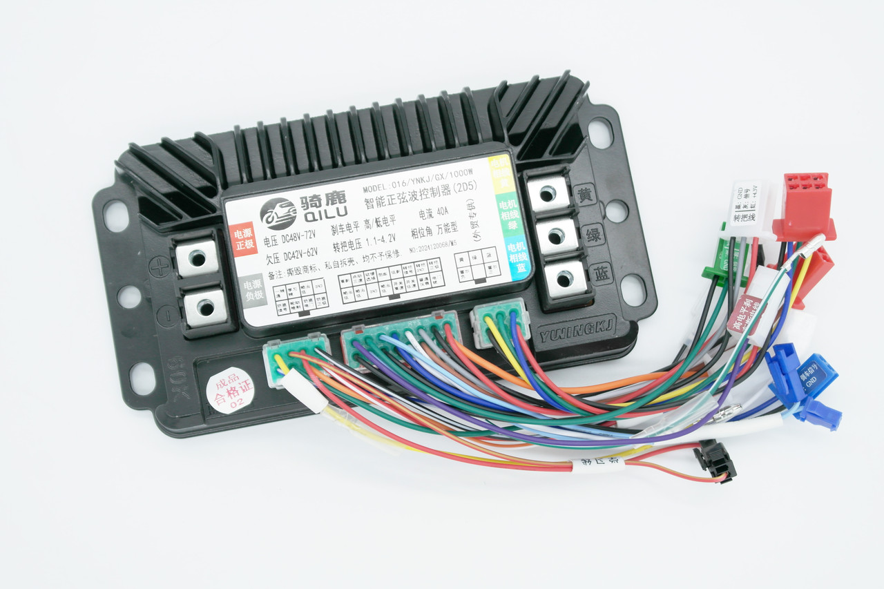 Контроллер синусний для мотор-колеса  48-72V 1000W 40A, фото 1