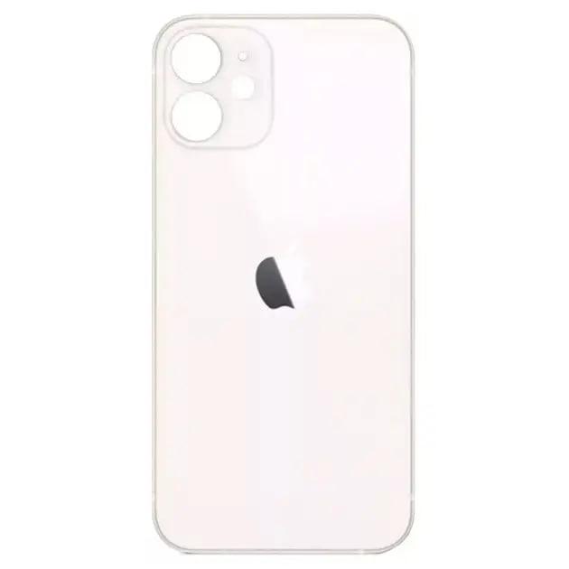 Задня кришка для iPhone 12 Pro Max (big hole) White, фото 1