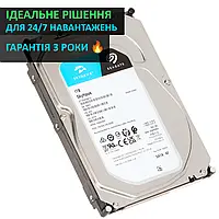 HDD 1TB жорсткий диск для відеоспостереження Seagate SkyHawk