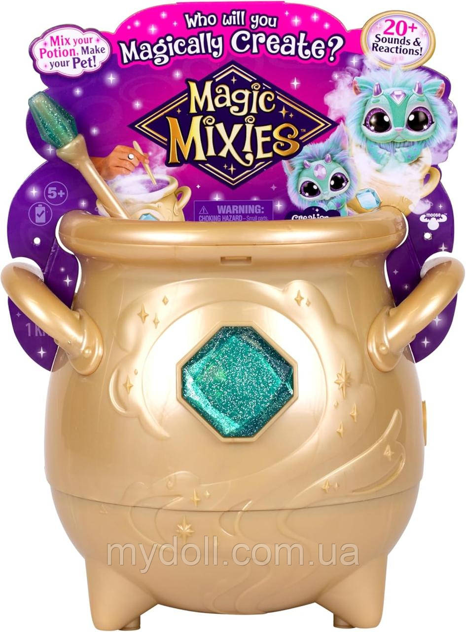 Інтерактивний чарівний котел Меджік Міксис Золотий Magic Mixies Magical Real Misting Gold Cauldron Moose Оригінал