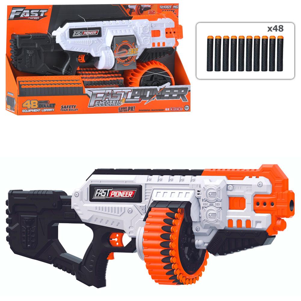 Автомат дитячий стріляє м'якими кулями 48 шт BIG505, фото 1