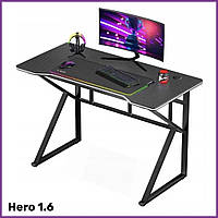 Ігровий комп'ютерний стіл Hero для геймера гарний пк геймерський стіл для комп'ютера ноутбука