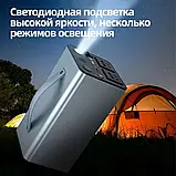 Портативна зарядна станція 90000 mAh Power bank A-320A-GB 220 V / 2xUSB, 320W Домашня електростанція, фото 5