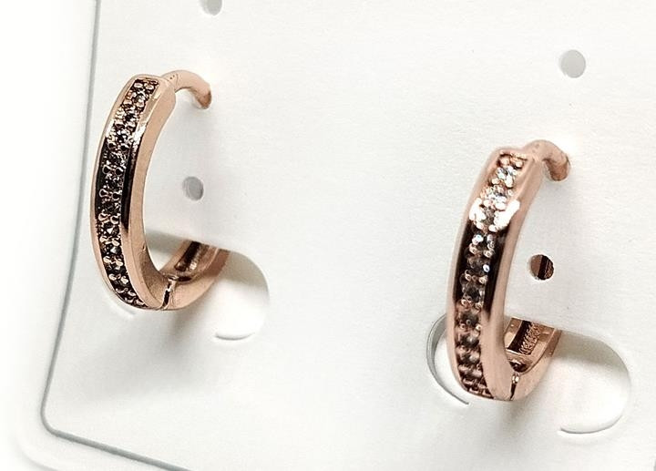 Сережки для дівчини золотисті, фото 1