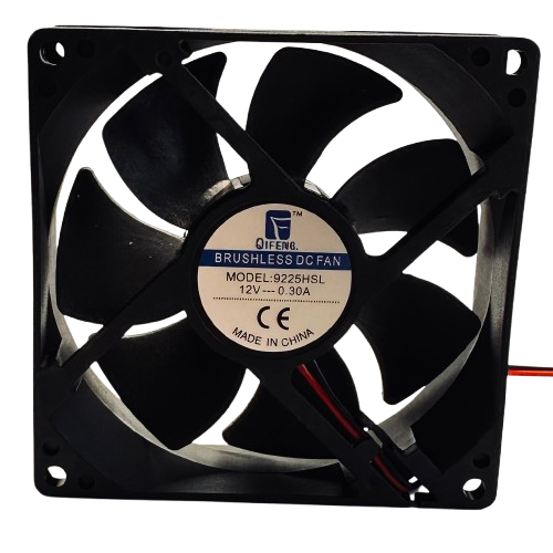 Вентилятор кулер 9225 12В 3000 об./хв. 3.6Вт 92x92x25 мм 2 дроти 9225HSL