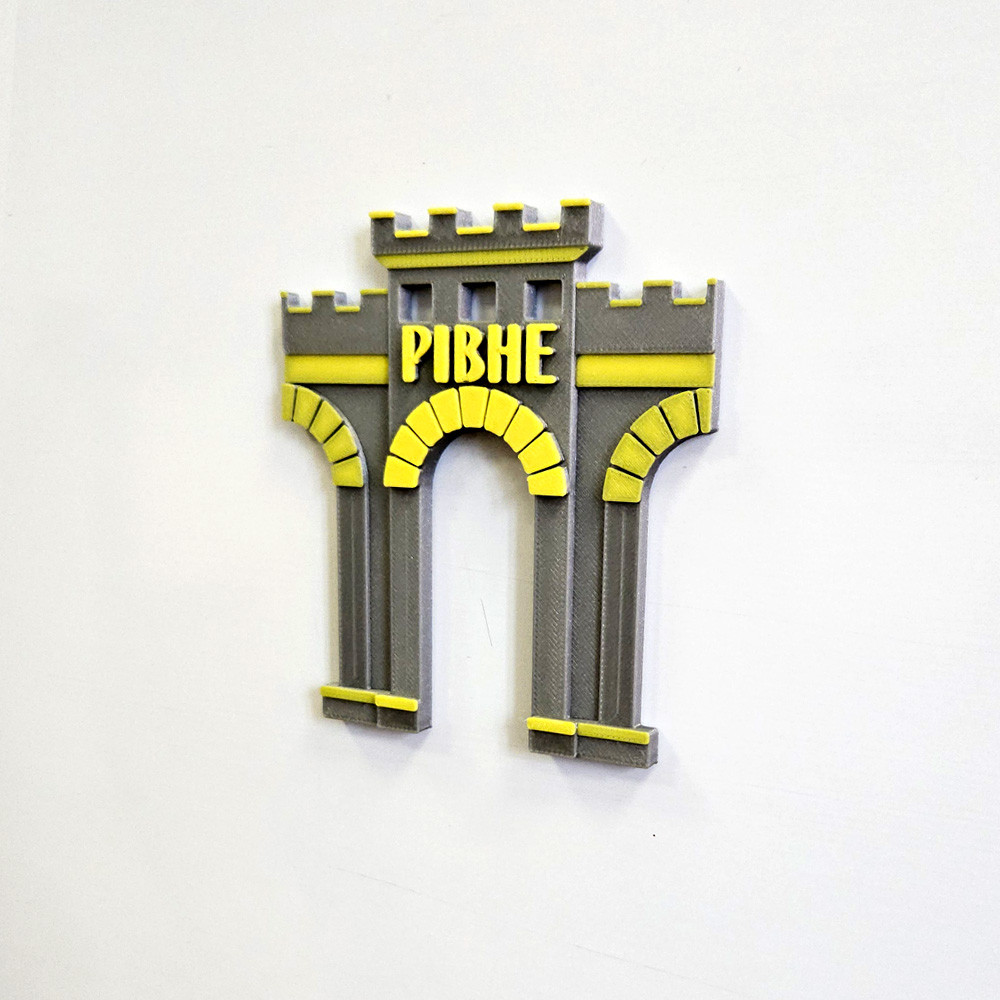 В'їзний знак «Рівне» Магніт на холодильник Україна