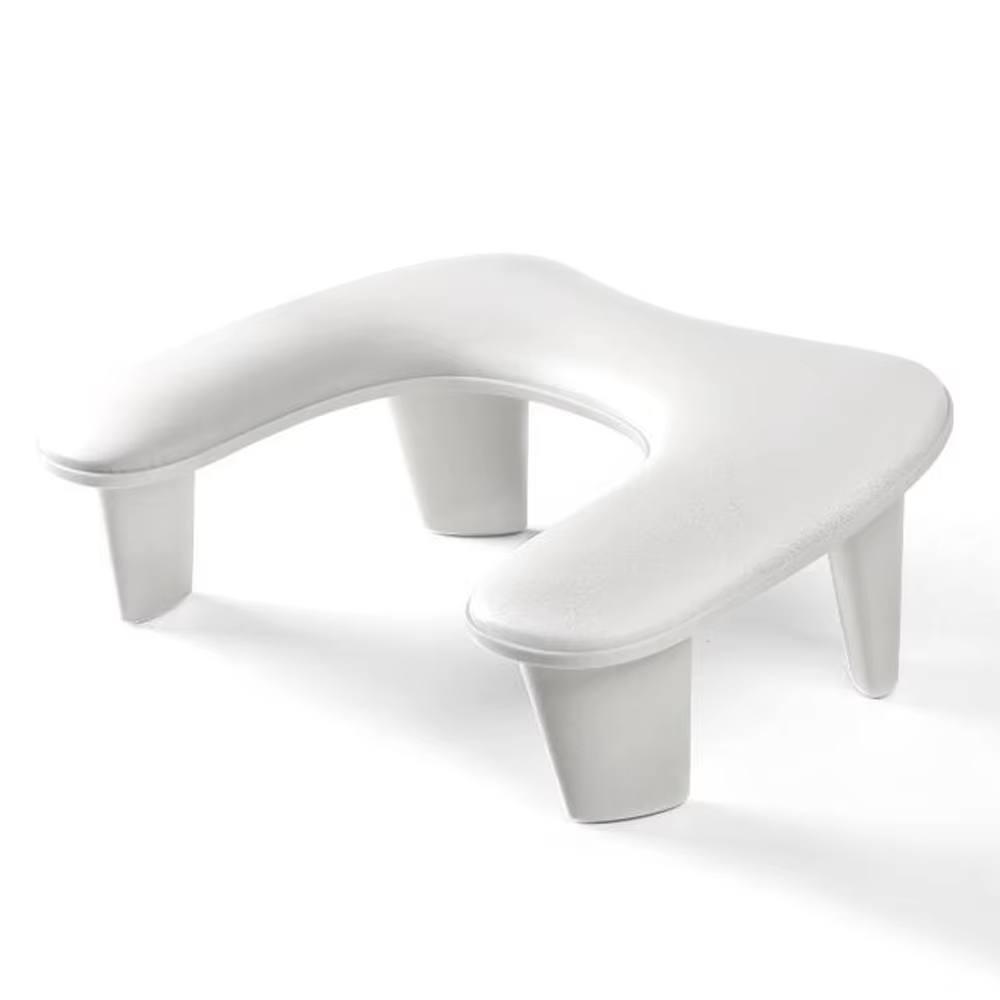 Підлокітник для манікюру на ніжках (45*30*16см) чорний,білий та рожевий колір