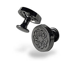 Декоративний хольнітен №21980 11мм колір темний-нікель