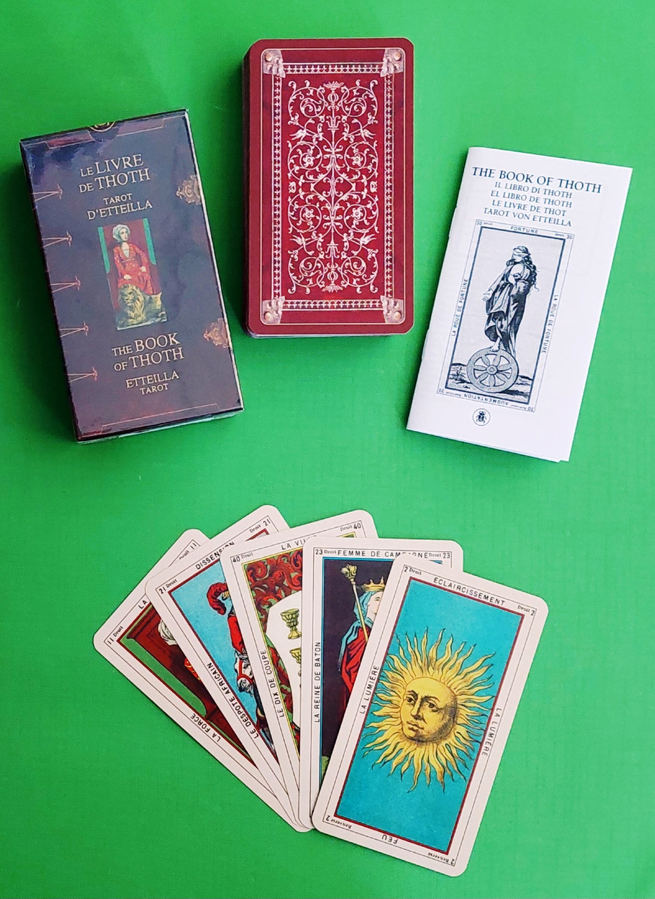 Карти Таро Гранд Еттейла Book of Thoth Etteilla Tarot