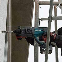 Перфораторы Makita DHR202 Перфоратор строительный 36V/6.0Ah Дрель перфоратор 4300 уд/мин Отбойный молоток 1.8 Дж