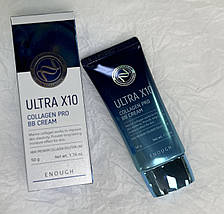 Тональний крем з колагеном BB крем Enough Ultra X10 Collagen Pro 50мл, фото 4