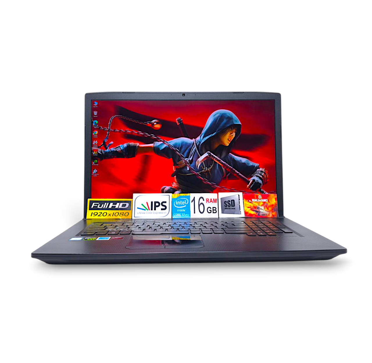 Ноутбук Asus ROG Strix 17.3 FHD 144Hz IPS Core i7-8750H 16GB SSD480GB Nvidia GTX1070 8GB