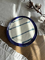 Тарілка Кругла 21 см Капучино Кобальт Ексклюзив