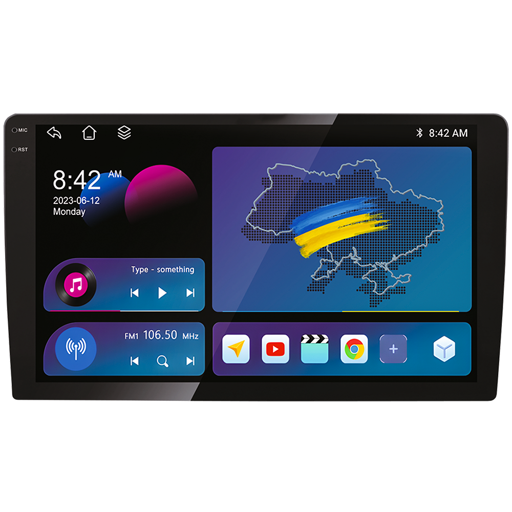 Автомобільний мультимедійний центр 9.5" з бездротовим CarPlay та Android Auto - DriveX S-901  9.5" 8xCores