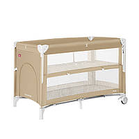 Манеж-приставне ліжечко Porta, «Carrello» (CRL-18103), колір Sand Beige (пісочно-бежевий)