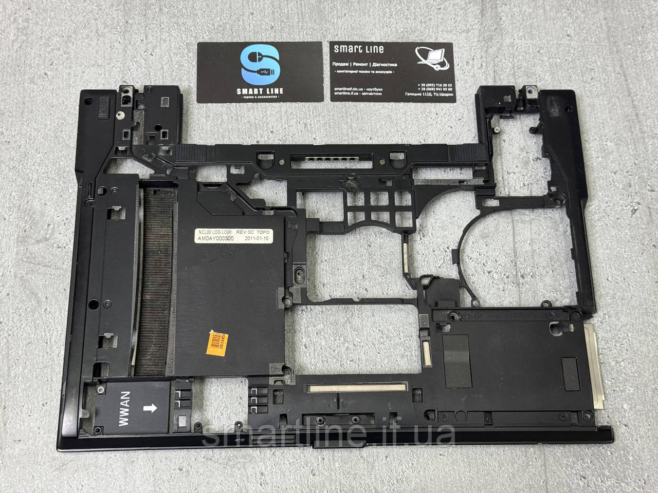 Нижня частина корпусу піддон корито для ноутбука Dell Latitude E6410 | CN-0N11DD, фото 1