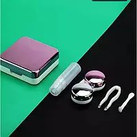 Дорожній набір для лінз Рожевий