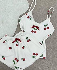 Жіноча піжама тканина рубчик