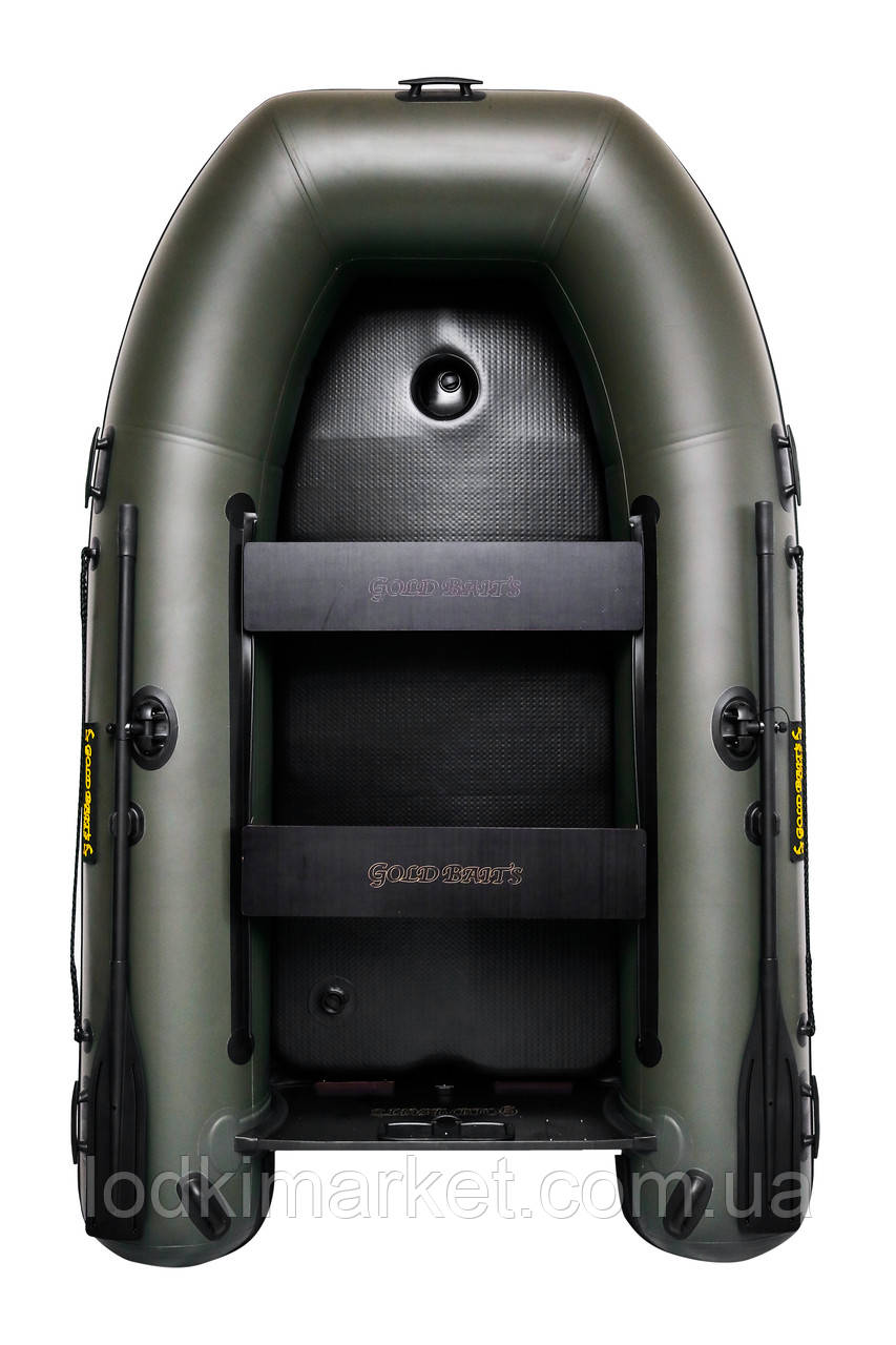 Човен моторний 2-місний кільовий човен коропової серії ΩMega 249KU AD, фото 1