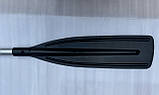 Весло 140 см алюмінієве розбірне з люверсом ручка BRAVO для надувного човна, фото 3