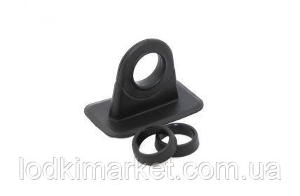 Уключина не поворотна + 2 фіксуючі кільця для човнів з пвх Borika, фото 1