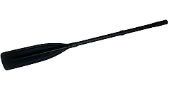 Весло 140 см алюмінієве розбірне з люверсом ручка BRAVO для надувного човна чорне