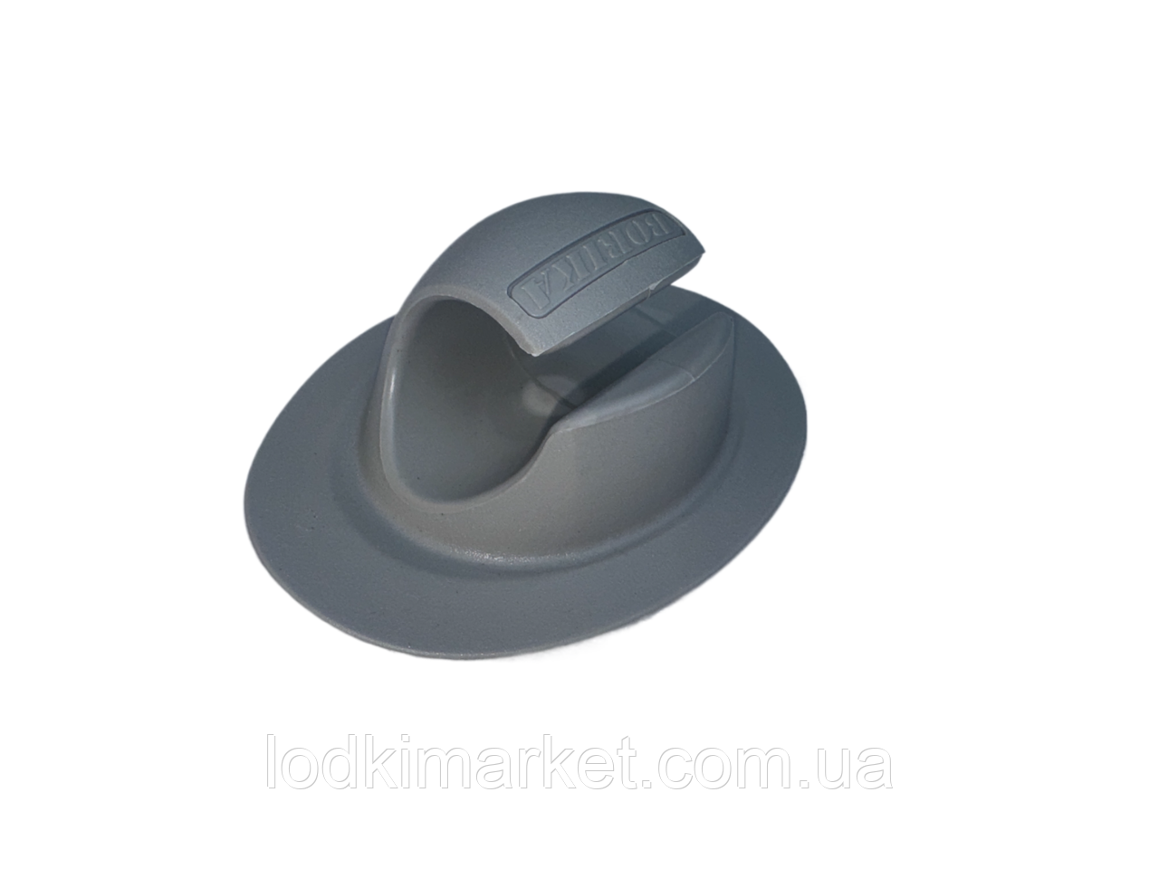 Тримач для весла посилений діаметром цівки 35 мм виготовлений з пвх Borika 125x90x50 мм. сірий, фото 1