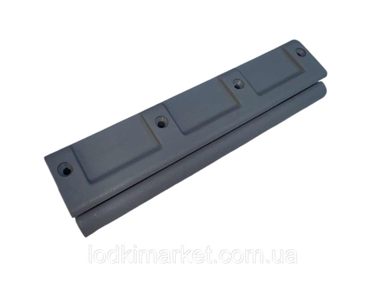 Опора для сидіння (лікпаз) рухома Аква для надувних човнів ПВХ 195х48х20 мм сіра, фото 1