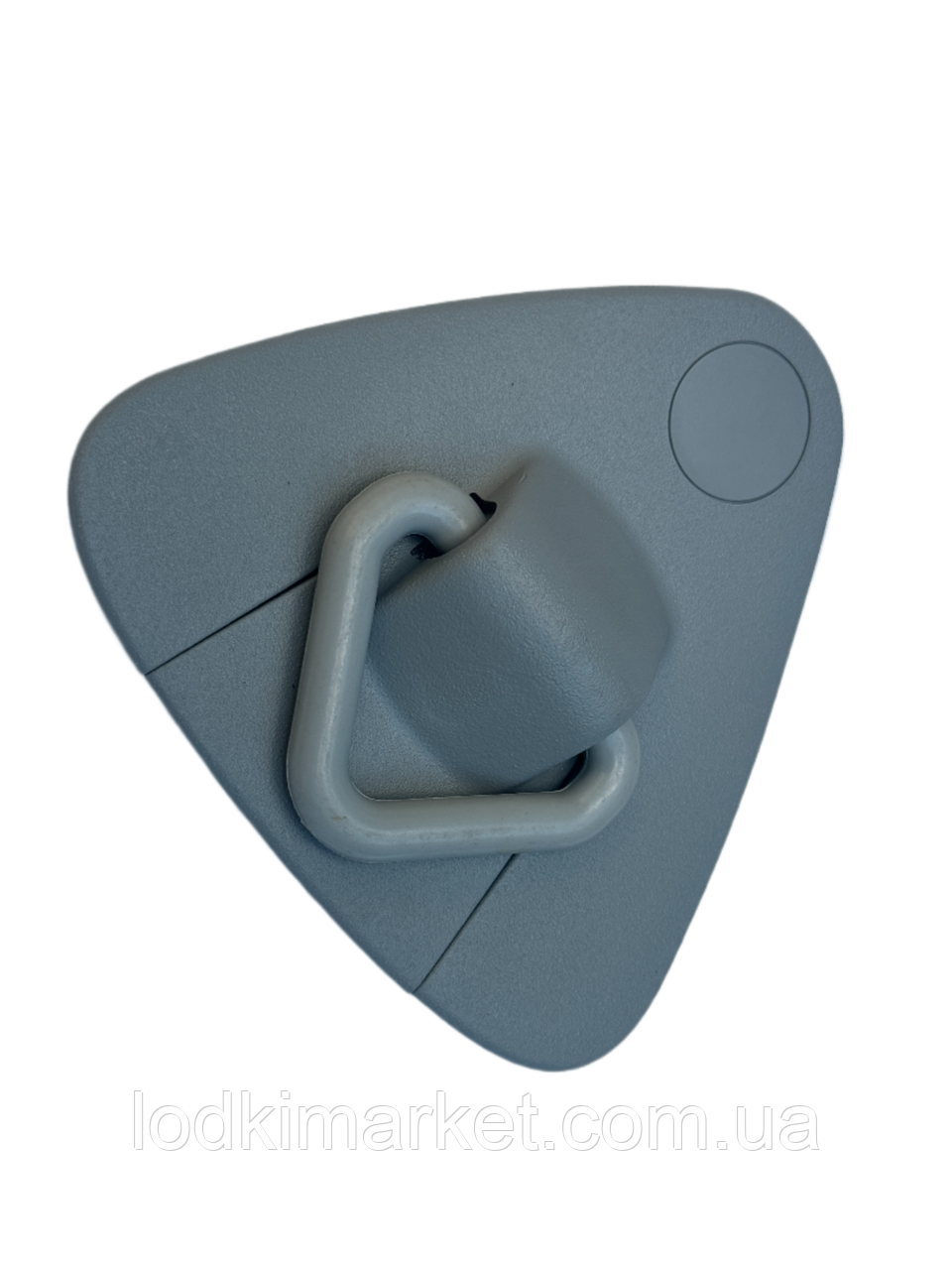 Буксир для човна пвх із пластиковим кільцем Borika 155х145мм. сірий, фото 1