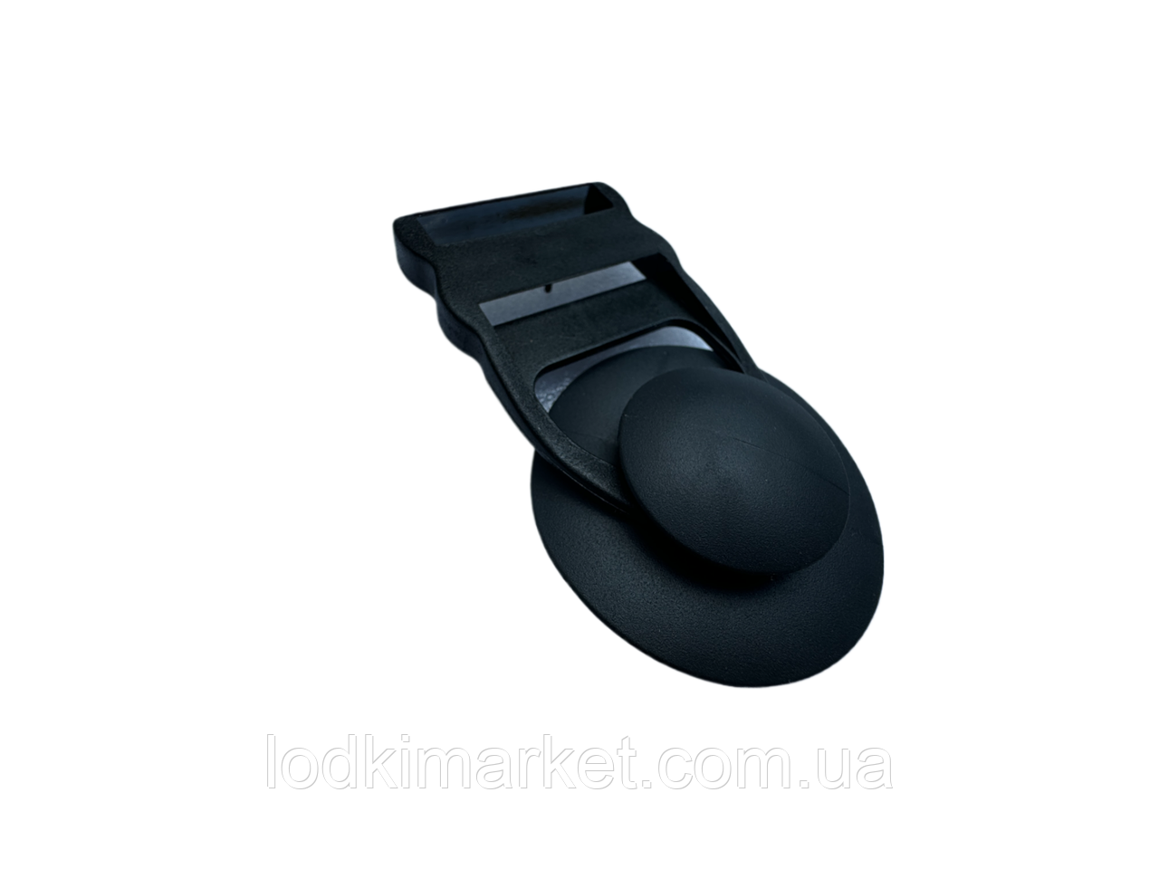 Грибок пвх та пряжка для кріплення тенту на надувний човен ПВХ Омега чорний, фото 1