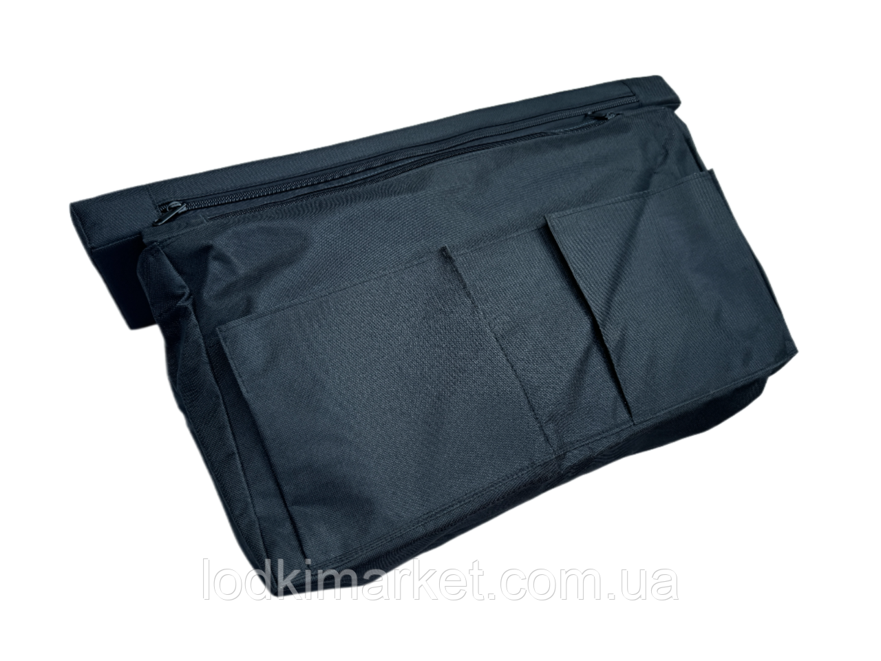 Човнове сидіння для надувного човна м'яка накладка на лавку, банку з сумкою-рундуком, 1000х200х50мм PROFI, фото 1