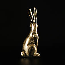 Статуетка декоративна "ЗОЛОТИЙ КРОЛИК", фото 5