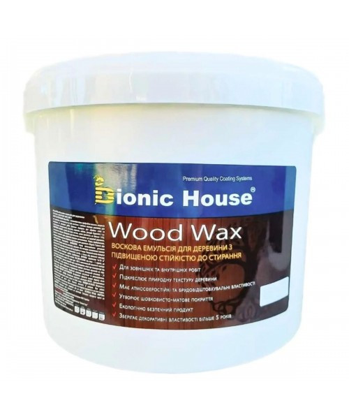 Воскова фарба для дерева 10 л "WOOD WAX"