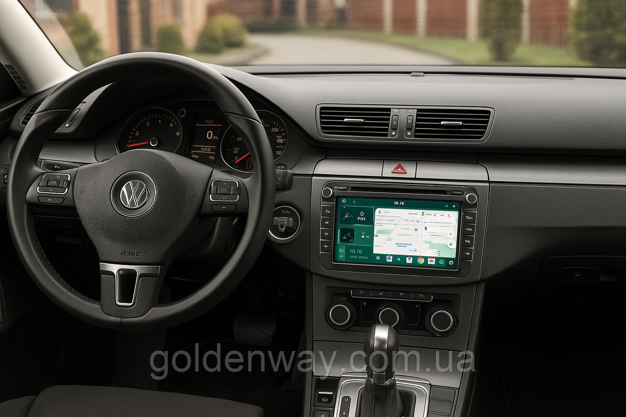 Штатна автомагнітола Cyclone VW ANDROID 8" 4x64 DSP 360 Volkswagen Skoda Octavia Golf Tiguan Touran Passat Polo Jetta
