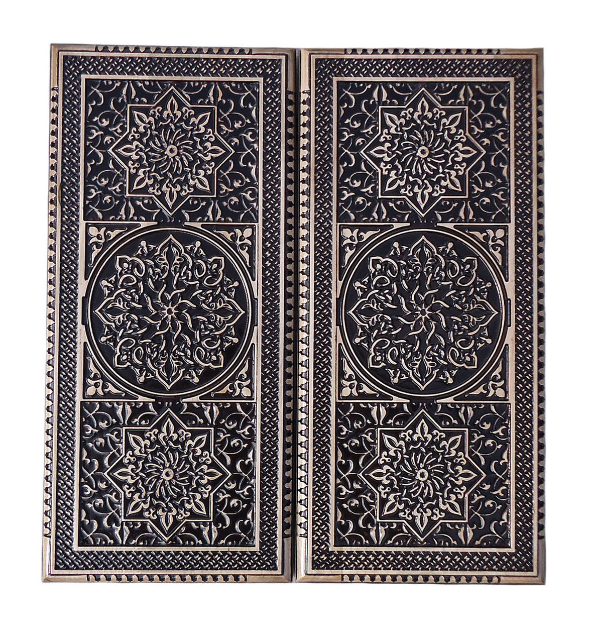 Нарди різьблені "Елегія" із натурального дерева з ложементом для фішок ручної роботи українських майстрів, фото 1