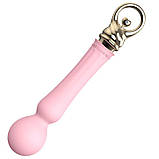 Вібромасажер із підігрівом Zalo Sweet Magic - Confidence Wand Fairy Pink SO6676, фото 3