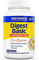 Enzymedica Digest Basic + Probiotics / Дигест травні ферменти + пробіотик 30 капсул