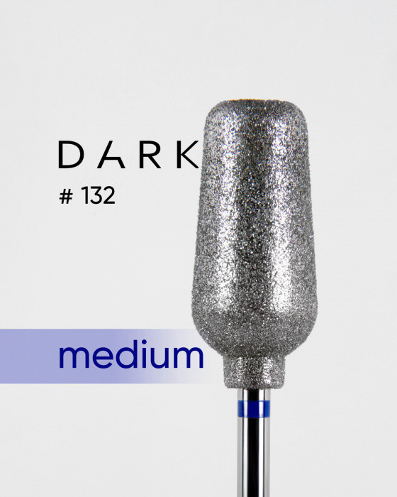 Фреза для педикюру Dark No132 алмазна 9 мм, фото 1
