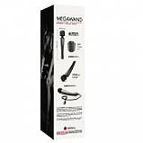 Потужний вібромасажер Dorcel Megawand Chrome Silver який перезаряджається, 160 режимів SO5529, фото 8